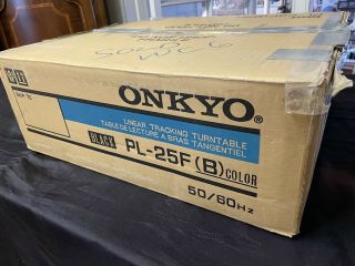 Onkyo Pl - 25f Direct Drive Fully Automatic Turntable