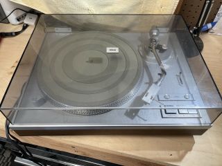 Yamaha Yp - D6 Turntable With Dust Cover - Owner