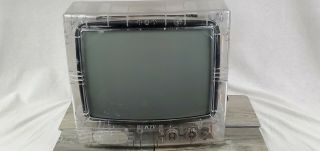 Ktv Color Tv Model Kt13clr - V Prison Approved.  Clear See Through 13 Inches - Tube