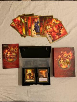 World Of Warcraft Molten Core Raid Deck Special Edition Game Extension Very Good