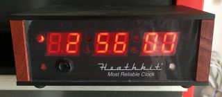 Heathkit Gc - 1006 Most Reliable Clock Unbuilt Kit 100 Complete