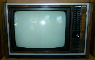 Mga Mitsubishi Electric 19 " Color Tv Receiver,  Cs - 1984 Ac120v 60hz 100w Apr 1978