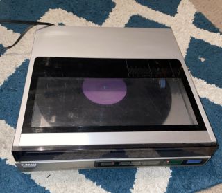 Vintage Sony Ps - Fl77 Automatic Drawer Turntable And Great