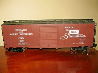 Aristocraft G - Scale Art - 46060 Chicago And Northwestern Steel Box Car