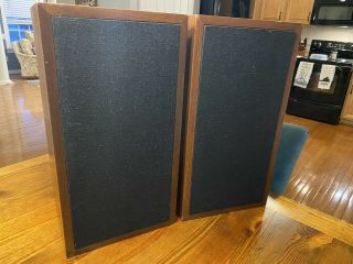 Acoustic Research AR - 4X Vintage Bookshelf Speakers; AR4X Oiled Walnut 2