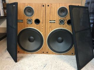 Local Pick Up Only - Vintage Pioneer Cs - G403 3 Way Cabinets Speakers System Pair