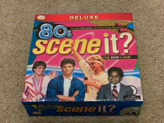 Scene It? 80s Deluxe Edition (dvd Video Game,  2009) -