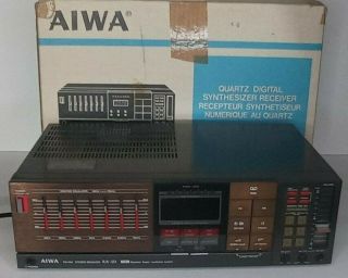 Near Serviced And Boxed Aiwa Rx - 30 Amp Quartz Digital Synthesizer Receiver