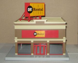 O Scale - Mth 30 - 90127 No.  1 Commercial Building Cat (caterpiller) Rental Store