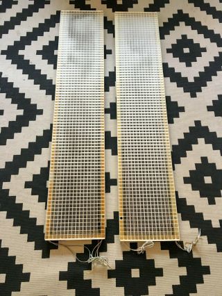 Matched Pair Acoustat Electrostatic Panels From 2,  2 Speakers,