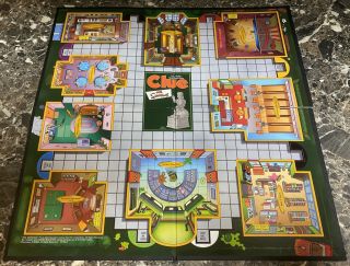 Parker Brothers The Simpsons Clue 2002 Replacement Game Board Only