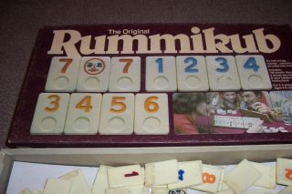 The Rummikub No 400 Plastic Tiles 2 To 4 Players Pressman 1980