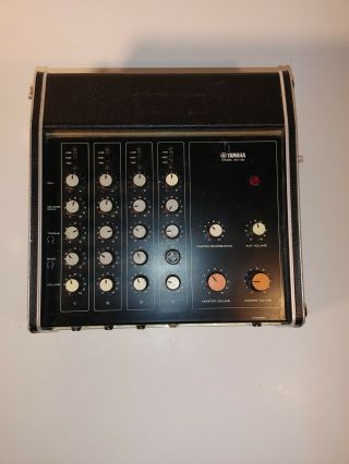 Vintage Yamaha EM - 80 4 Channel Powered Mixer and 2
