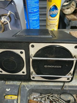 Vintage Pioneer Ts - X6 Car Stereo Speakers Pair Set Of 2 Retro