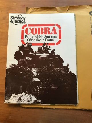 Spi Strategy & Tactics 65 Cobra,  Patton 