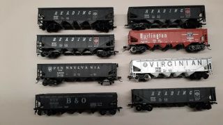 Ho Train Cars Coal Hopper Cars.