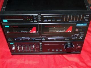 SANSUI A - M90 Amplifier D - M70W Dual Cassette Deck T - M70 Stereo Tuner Work, 2