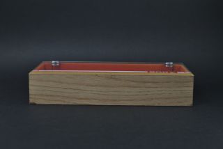 SONY CC - 5 Wood Headshell shell Cartridge Keeper Case Box Holder 3