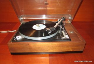 Elac Miracord 50h Turntable With B&o Bang And Olufsen Sp12 Cartridge