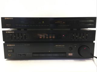 Pioneer Sa - 1290 Stereo Amplifier & Tx - 1090z Fm/am Synthesizer Digital Tuner