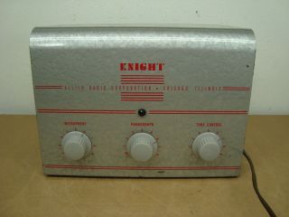Knight Allied Radio 93 Sx 350 6l6 6sl7 Gt Audio Amplifier