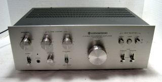 Kenwood Model Ka - 3500 Integrated Amplifier==sounds Great