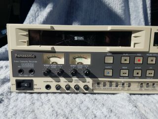 Panasonic AG - DS550 Professional HiFi S - VHS Editing VCR VTR 2