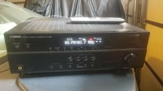 Yamaha Rx - V667 A/v Receiver 7.  2 Natural Sound (with Remote)