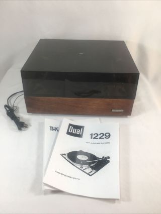 1 Owner 1972 - Present Dual 1229 Turntable Record Player