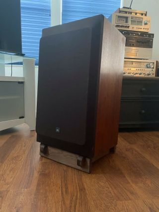 Custom Made Walnut Speaker Stands For Jbl L112 Series Speakers