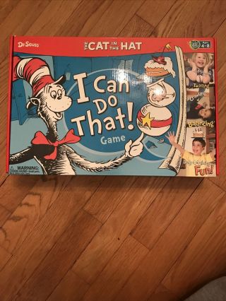 Dr.  Seuss Cat In The Hat I Can Do That Game