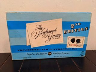Vintage 1967 The Newlywed Game 2nd Edition By Hasbro Abc Television Program