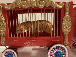 Bachmann Brothers Circus Cage Car w/ 2 Cages,  Lion & Tiger G Scale 2