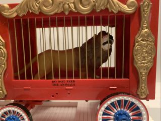 Bachmann Brothers Circus Cage Car w/ 2 Cages,  Lion & Tiger G Scale 3