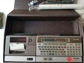 Sharp Ce - 150 Pocket Computer With Printer In The Case,  With