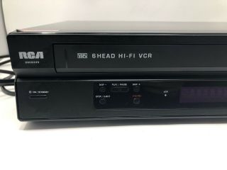 RCA DRC8335 DVD Recorder/ Player 6 Head HiFi VCR Combo Built - In Tuner 2