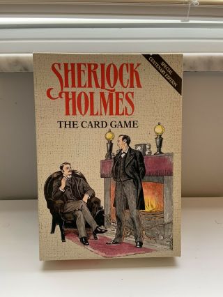 Sherlock Holmes The Card Game Vintage Boxed Set With Cards