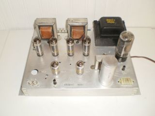 Magnavox Stereo Tube Amplifier 6bq5 Outputs