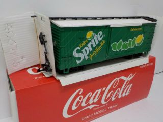 Lgb 4090 Coca Cola " Sprite " Edition Box - Car Ln G Scale