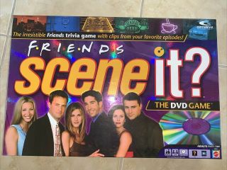 Friends Scene It Board Game Dvd Trivia 2005.