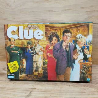 Vintage Clue Classic Detective Game - Parker Bros.  1998
