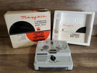 Mayfair 4 Transistor Portable Tape Recorder Model Tr - 65