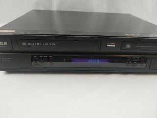 RCA DRC8335 DVD Recorder/Player 6 Head HiFi VCR Combo Built - In Tuner Great 2