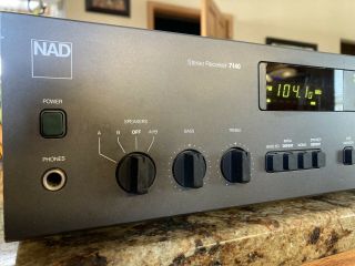 Nad Electronics 7140 Am/fm Stereo Receiver Made In Japan (1987 - 89)