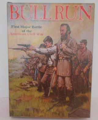 Vintage Bull Run First Major Battle Of The American Civil War Board Game