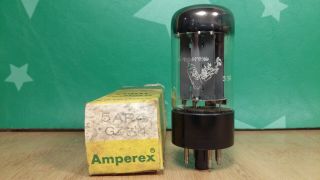 Mullard (amperex Bugle Boy Label) 5ar4 Gz34 Nos Nib 4 - Notch Oo Vacuum Tube