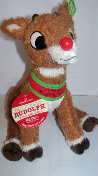 " Hot Potato " Rudolph A Holiday Game Plush