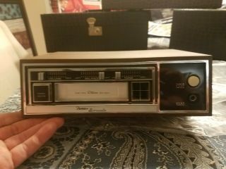 Vintage Boman Astrosonix Home & Car Stereo 8 Track Tape Player - W/ Box