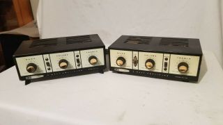 Pair Heathkit Aa - 191 Mono Tube Amplifiers