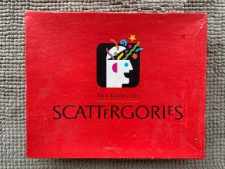 Scattergories Game Vintage 1988 Milton Bradley Game